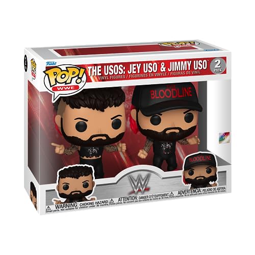 Funko Pop! WWE: Jey USO - (USO Bros) Brothers 2PK - Figurine