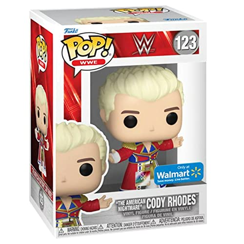Funko Pop ! Vinyl 123 : WWE The American Nightmare Cody Rhod
