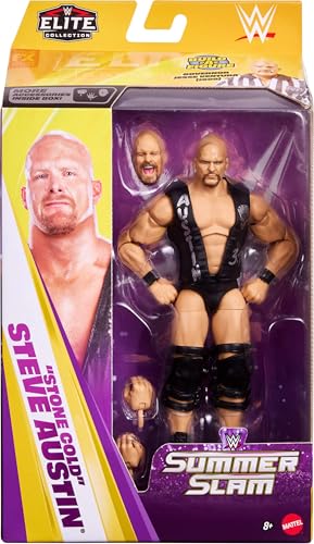 Mattel WWE Figurine Articulée Stone Cold Steve Austin Summer