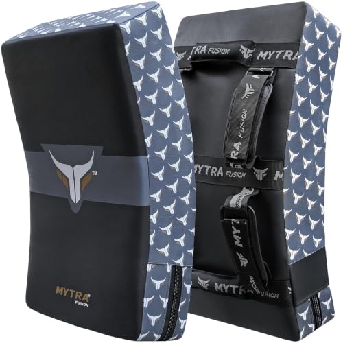 Mytra Fusion Bouclier de Frappe incurvé Boxe Bouclier MMA Mu
