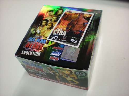 Topps Slam Attax Cartes Catch : Boosters Evolution: Lot de 5
