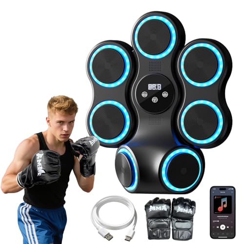 Machine de Boxe Musicale pour Adultes et Enfants, entraîneur
