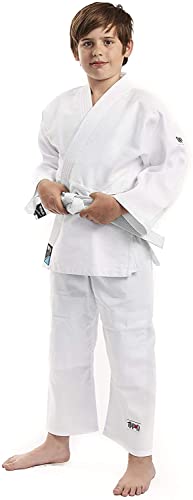 Ippon Gear Future Kimono Judo Unisex-Youth, Blanc, 110